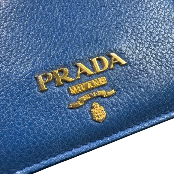 Prada Logo Leather Wallet - Picture 7 of 8